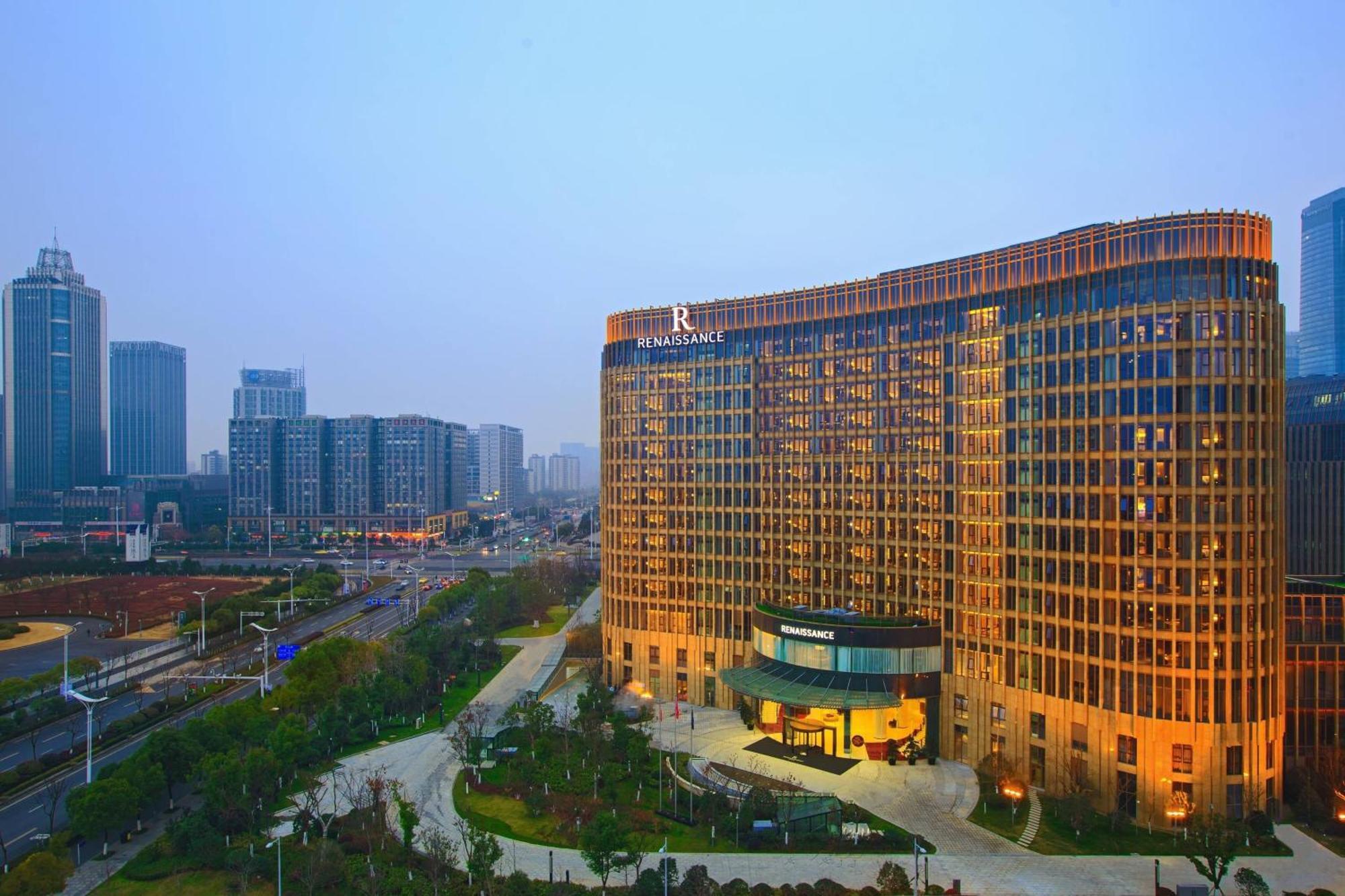 Renaissance Nanjing Olympic Centre Hotel Exteriör bild